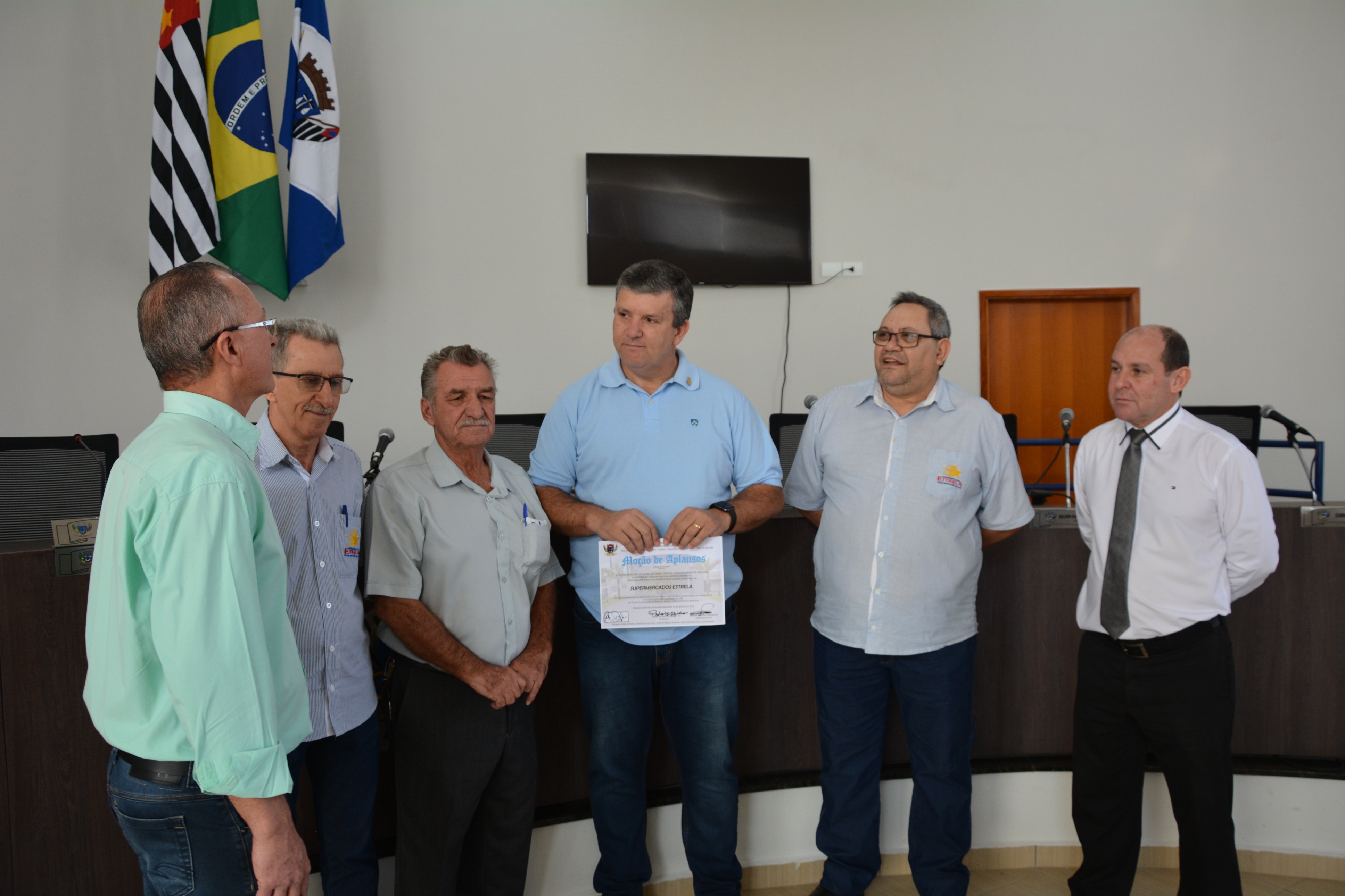 Entrega de moção ao Estrela