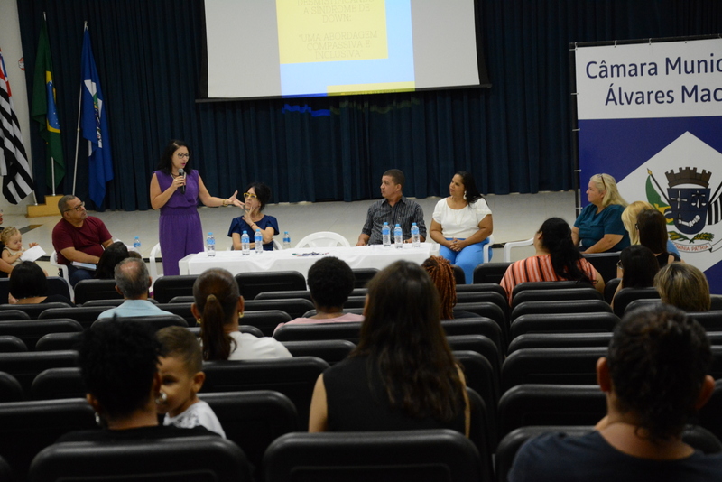 Câmara sedia 1ª Roda de Conversa Alusiva ao Dia da Síndrome de Down