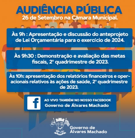 Convite para Audiência Pública