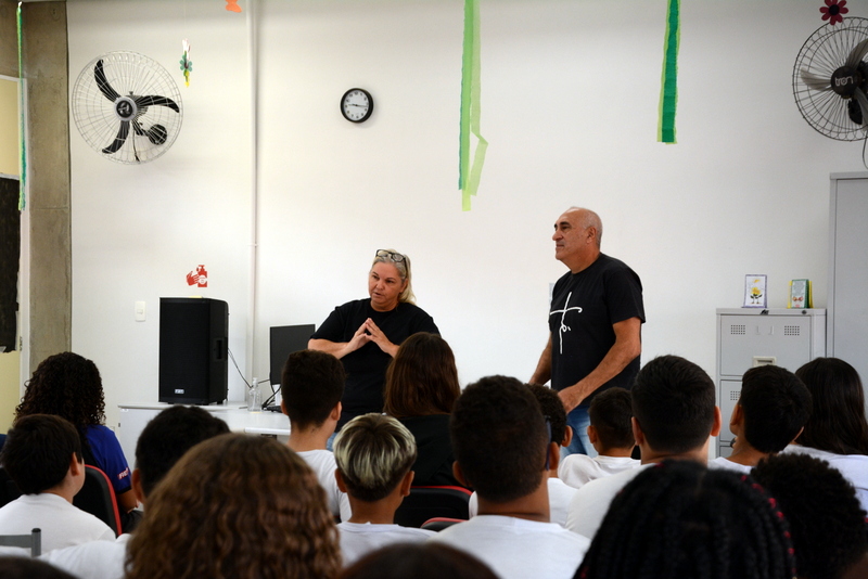 Palestra a alunos do Sesi marca retorno da Câmara Mirim de Álvares Machado